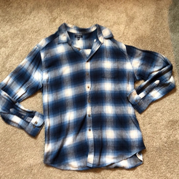 croft & barrow Other - Croft & Barrow Men’s XL Flannel - Blue/White